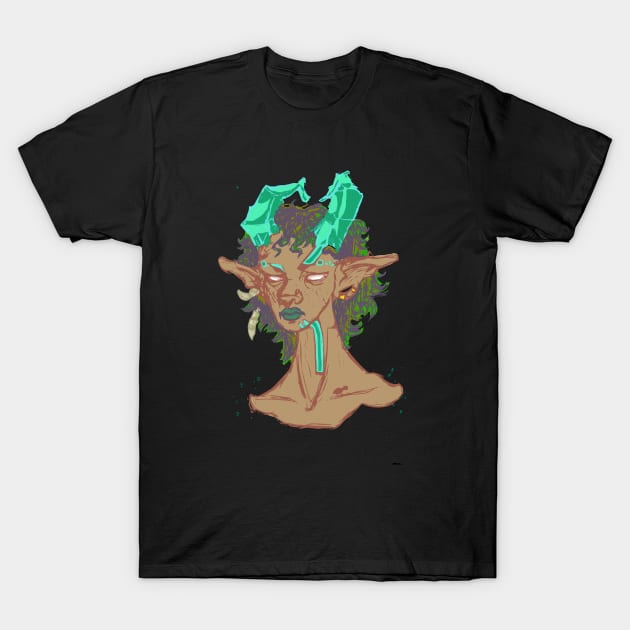 Dark Elf T-Shirt by lexcutler97